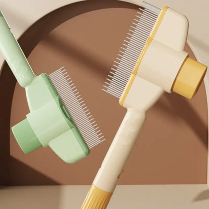 Self-Cleaning Pet Grooming Brush