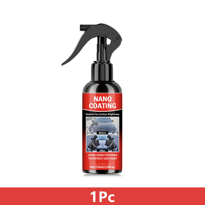 120ml Professional Nano Ceramic Coating Kit for Long-Lasting Paint Protection & High Gloss Finish