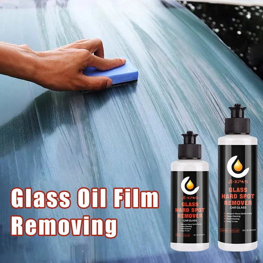 JB 20 Glass Hard Water Spot Remover, Windshield Cleaner with Rainproof, Anti-Fog & Oil Residue Removal Formula