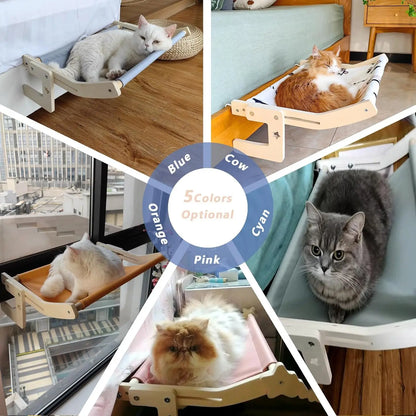 Cat Bedside Hammock & Window Perch