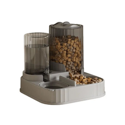 2-in-1 Automatic Pet Feeder & Water Dispenser