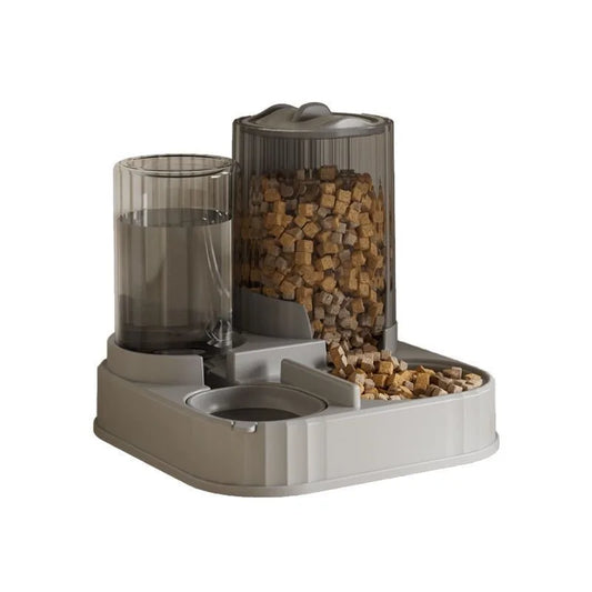 2-in-1 Automatic Pet Feeder & Water Dispenser