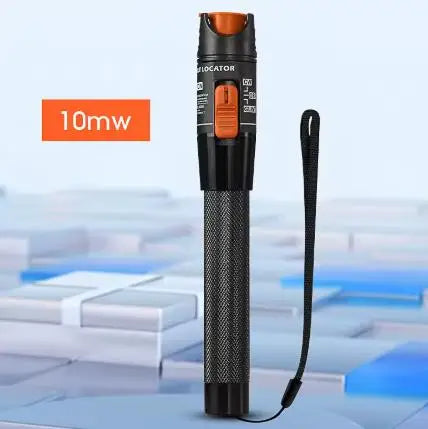 FTTH Optical Fiber Visual Fault Locator VFL Tester with SC/FC/ST Connector Support 1-80mW