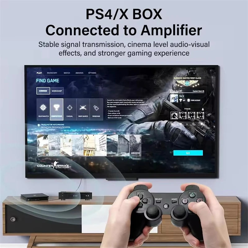 Digital Optical Audio Toslink SPDIF Fiber Cable for Soundbars, Amplifiers, PS4, Xbox & Home Theater Systems