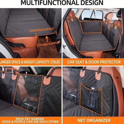 Waterproof Dog Car Seat Hammock Cover