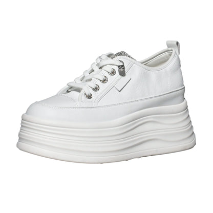 Premium Hidden Wedge Platform Sneakers