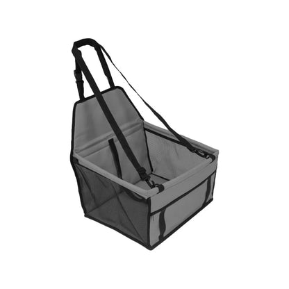Foldable Pet Car Seat with Safety Harness