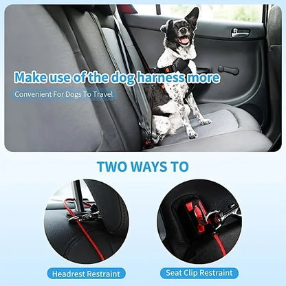 Chew-Resistant Dog Car Safety Harness
