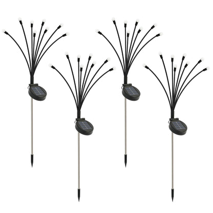 8-Head Solar Firefly Garden Lights
