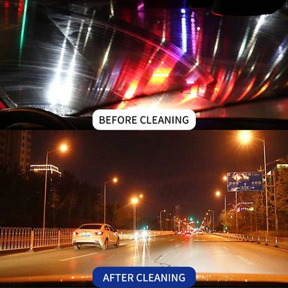 JB 20 Glass Hard Water Spot Remover, Windshield Cleaner with Rainproof, Anti-Fog & Oil Residue Removal Formula