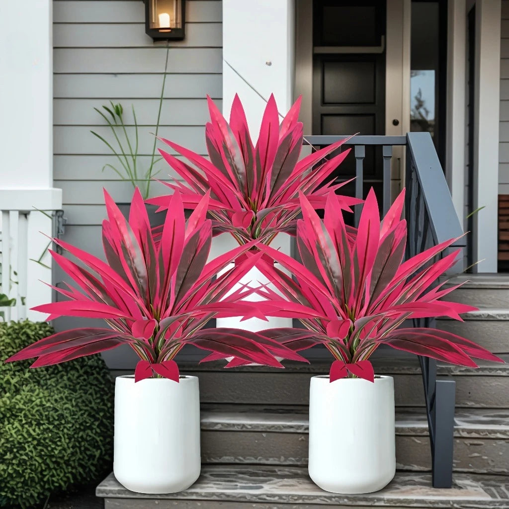 UV Resistant Artificial Tropical Plant for Indoor & Outdoor Décor