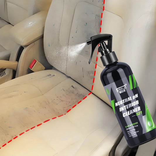 Waterless Car Interior Cleaner for Leather, Fabric, Headliner, Dashboard & Upholstery Cleaning