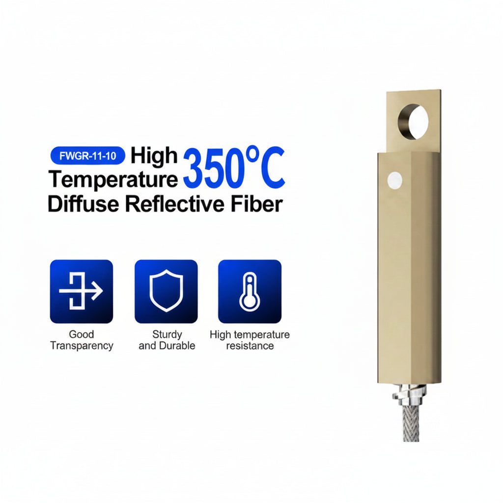 FWGR-11-10 Digital Fiber Optic Sensor Amplifier with Automatic Fiber Sensor Output Control