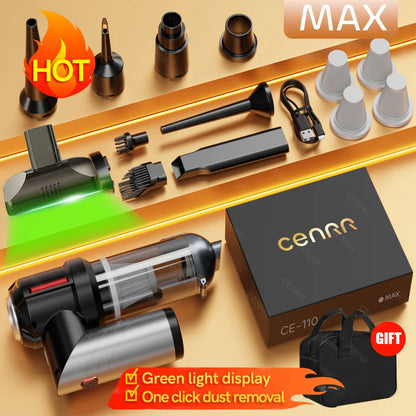 998000PA Cordless Handheld Car Vacuum Cleaner & Air Blower for Car and Home Cleaning