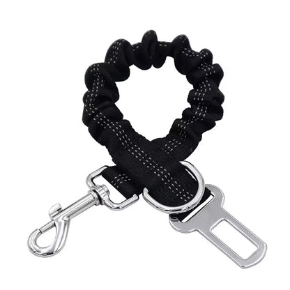 Elastic Dog Car Safety Seat Belt Leash