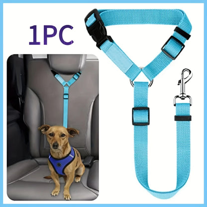 Adjustable Dog Car Seat Belt Leash