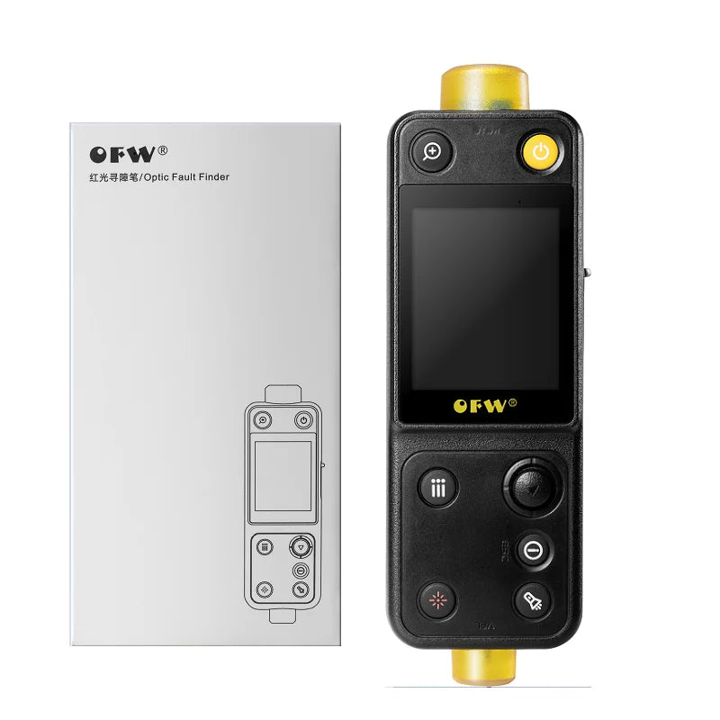 0KM Optical Fiber Fault Locator with 10mW VFL for FTTH, FTTB & Fiber Breakpoint Testing