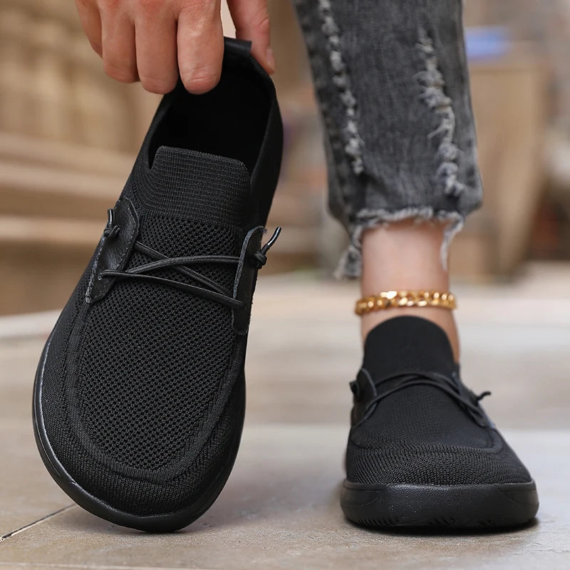 Premium Wide Fit Barefoot Mesh Sneakers