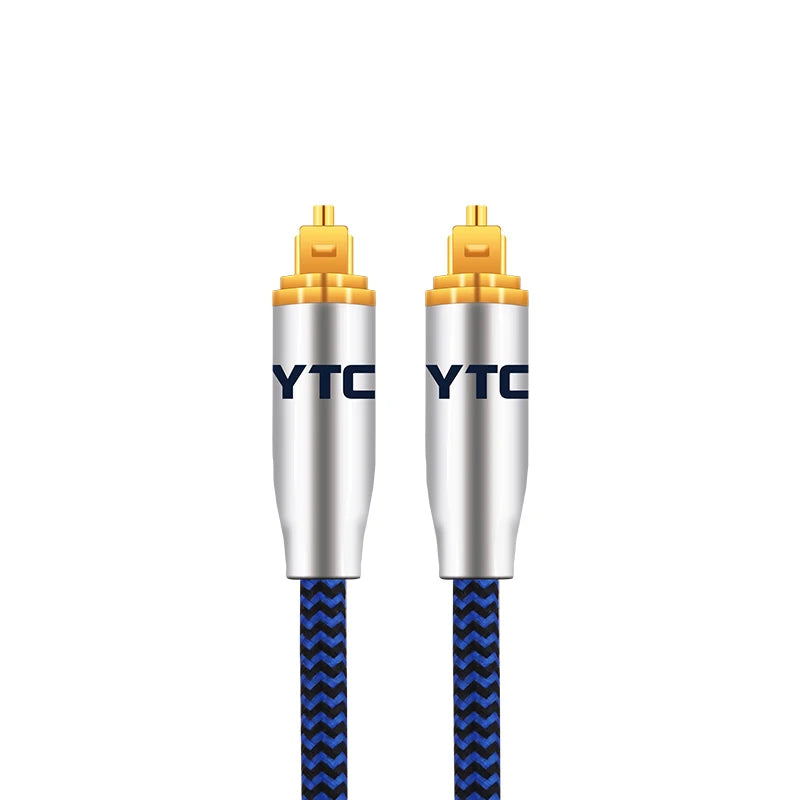 Digital Optical Toslink SPDIF Audio Cable for Soundbar, HiFi, Blu-ray & 7.1 Surround Sound