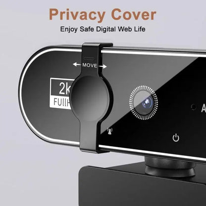 4K Ultra HD Webcam with Autofocus & Microphone