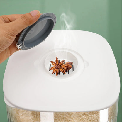 22lb Airtight Rice & Grain Storage Dispenser