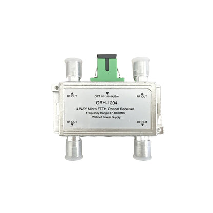 FTTH Optical Receiver with Dual Fiber CATV Converter for Home Network & Cable TV Systems