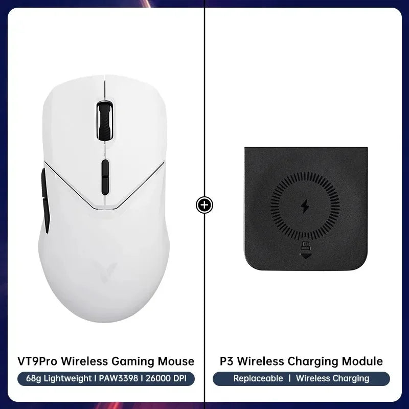 Superlight Wireless Gaming Mouse with 26,000 DPI & 4KHz Polling Rate