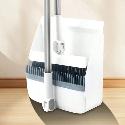 3-in-1 Foldable Broom & Dustpan Set