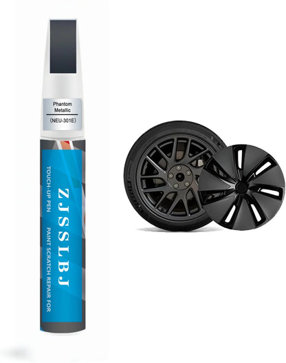 2-in-1 Touch Up Paint Pen & Brush Scratch Repair Kit for Tesla Model Y, 3, S & X