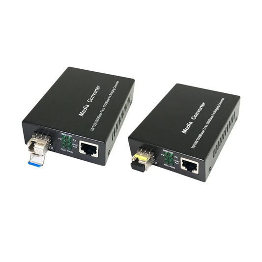 10/100/1000M Gigabit Single Mode Fiber Optic Transceiver for High-Speed Network Transmission