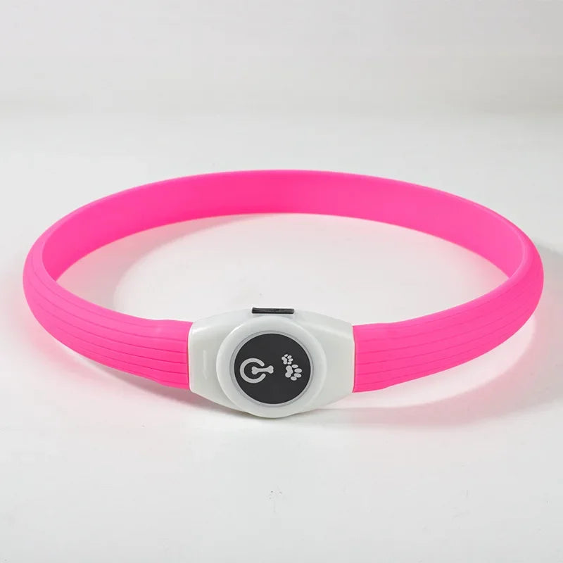 USB Rechargeable LED Safety Dog Collar