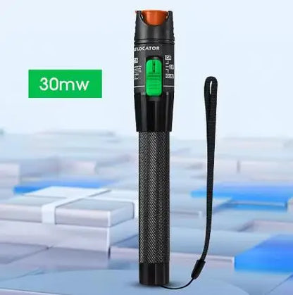 FTTH Optical Fiber Visual Fault Locator VFL Tester with SC/FC/ST Connector Support 1-80mW