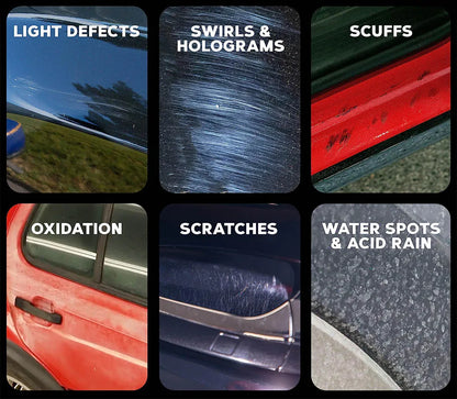 HydroShine 3-in-1 Ceramic Wax with Scratch, Swirl Mark & Oxidation Remover for Paint Protection