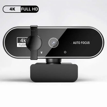 4K Ultra HD Webcam with Autofocus & Microphone