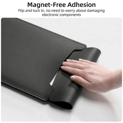 Protective PU Laptop Sleeve with Soft Lining for 13–16 Inch Laptops