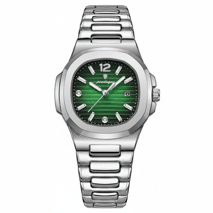 Premium Square Luminous Waterproof Quartz Watch