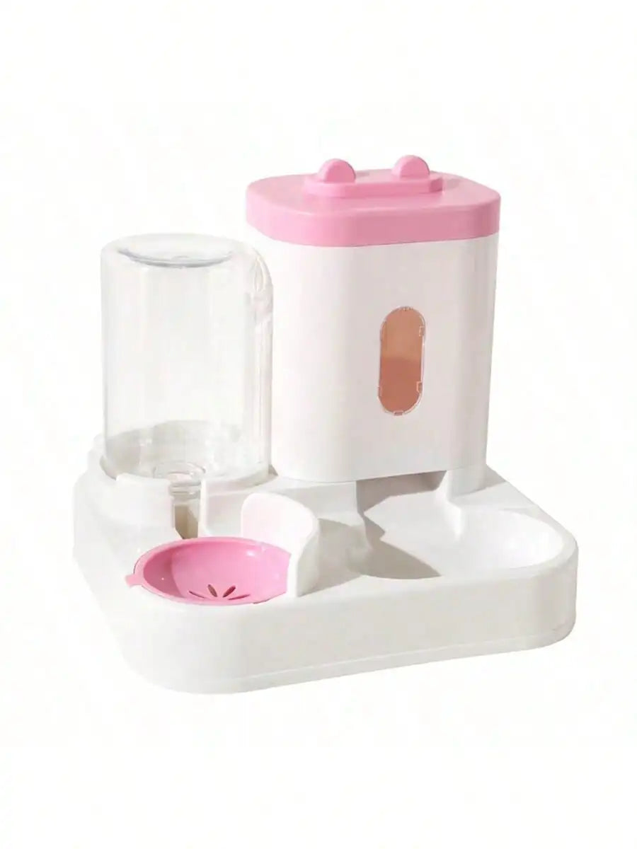 Large Capacity Automatic Gravity Pet Feeder & Water Dispenser
