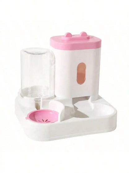 Large Capacity Automatic Gravity Pet Feeder & Water Dispenser