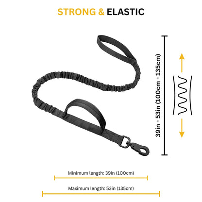 Heavy-Duty Tactical Dog Harness & Leash Set