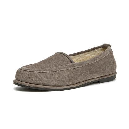 Premium Wool Slip-On Casual Loafers