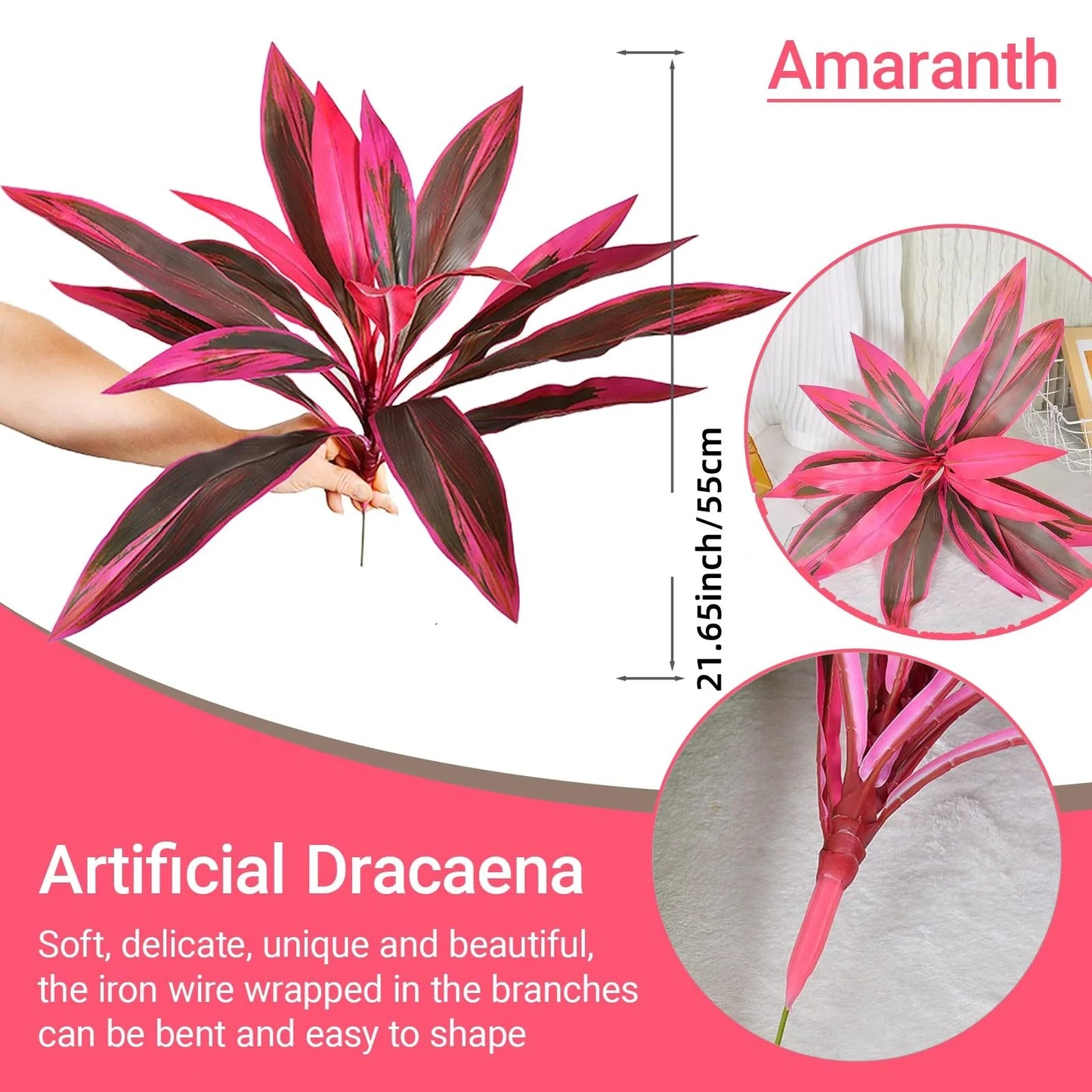 UV Resistant Artificial Tropical Plant for Indoor & Outdoor Décor