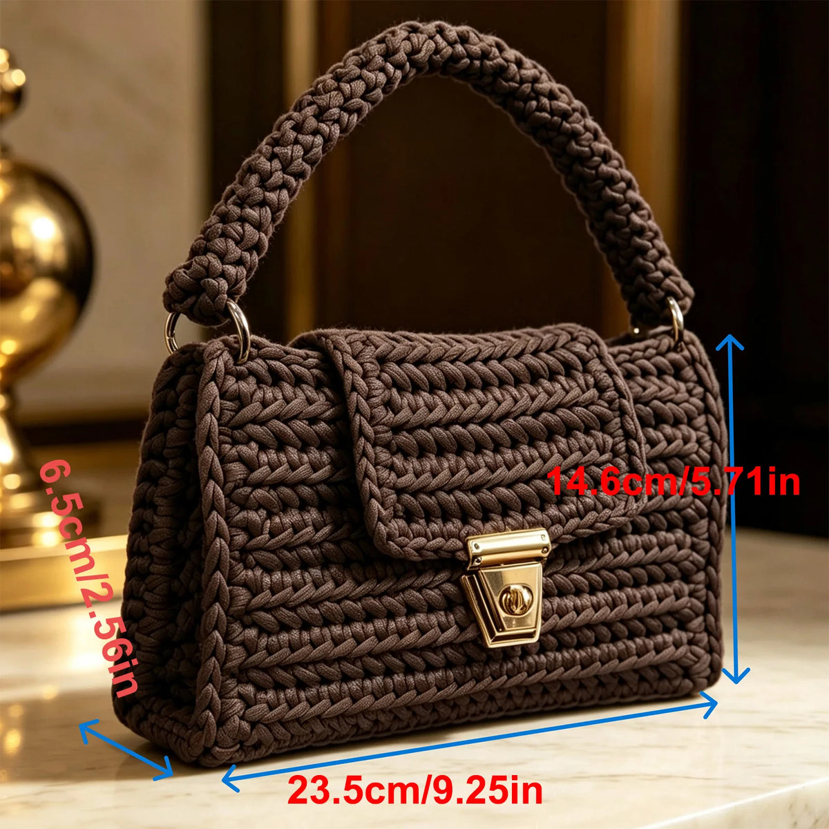 Handmade Crochet Tote Bag