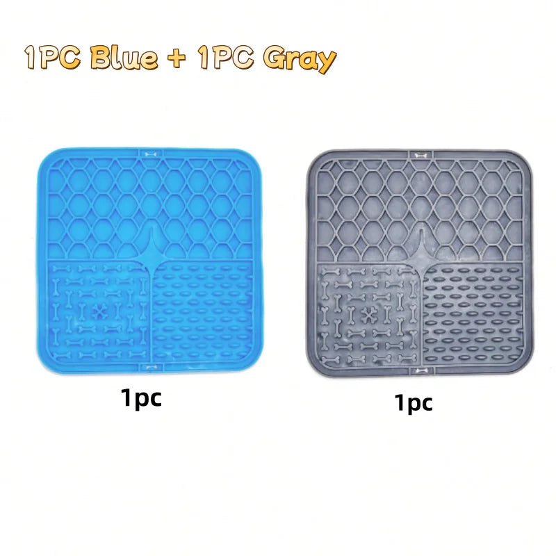 Silicone Slow Feeder Lick Mat for Pets