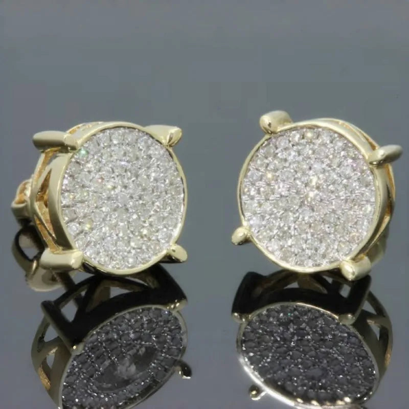 Minimalist Square Stud Earrings