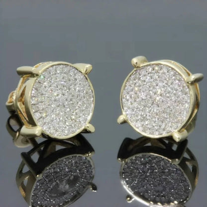 Minimalist Square Stud Earrings