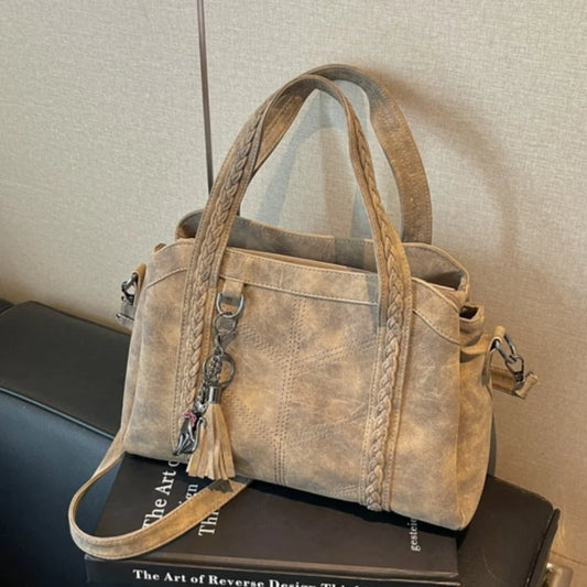 Luxury Handbags Casual Women PU Leather Shoulder Bags Designer Ladies Crossbody Messenger Sac High Capacity Tote Bag New 2026