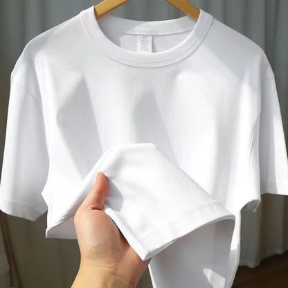 Cartoon Print Cotton Short Sleeve T-Shirt