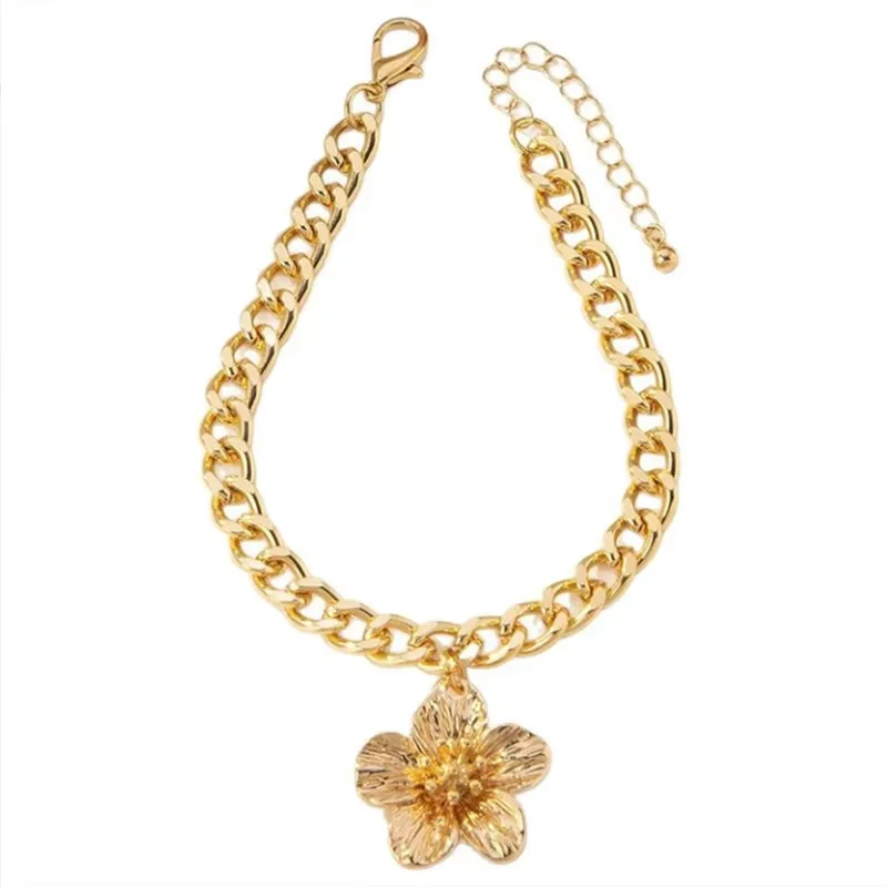 Bohemian Beach Chain Anklet with Adjustable Clasp for Women