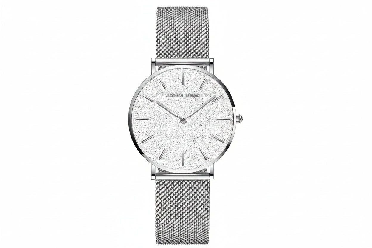 Premium Rose Gold Quartz Stainless Steel Watch