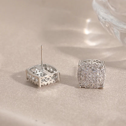 Minimalist Square Stud Earrings